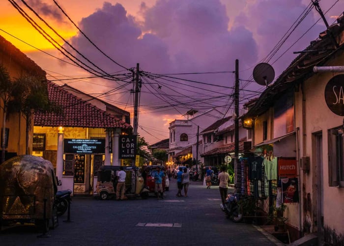 Talalla à Galle et retour à Talalla (1h)