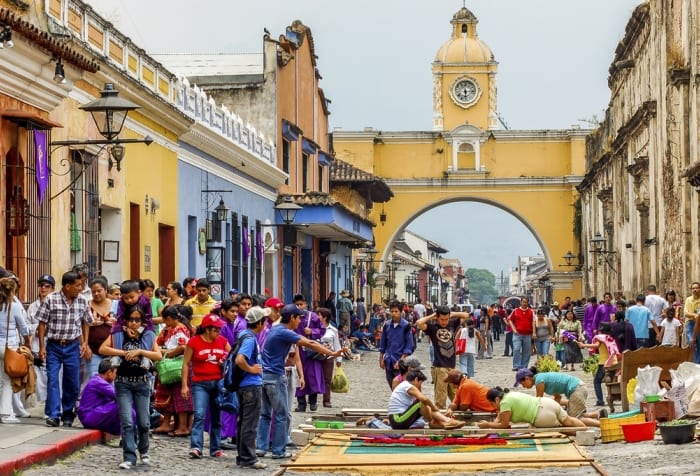 ANTIGUA - DÉPART DU GUATEMALA