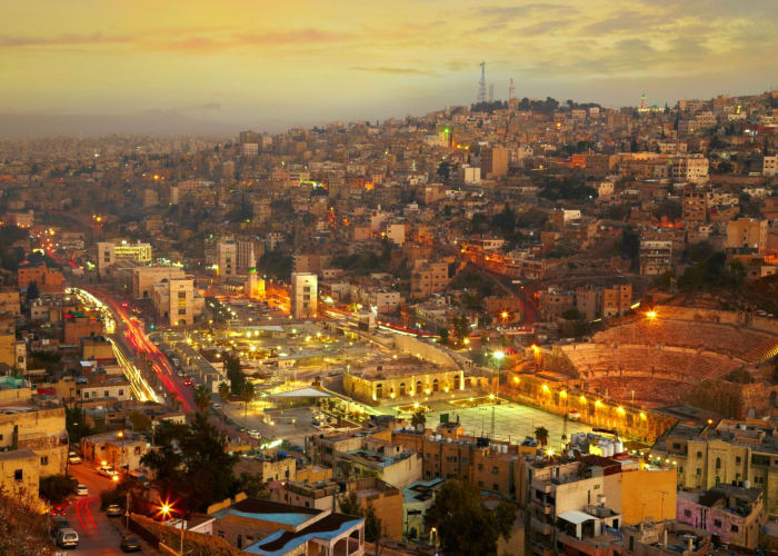 Arrivée à Amman