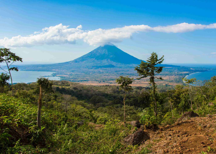 L'ile volcanique d'Ometepe