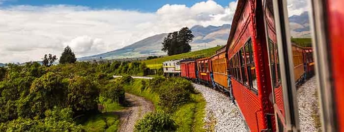A bord du train El nariz del Diablo