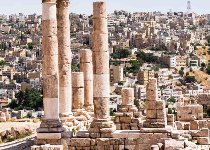Arrivée à Amman