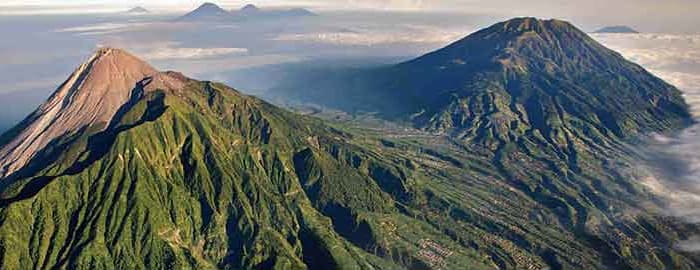 Randonnée dans le sud du volcan Merapi