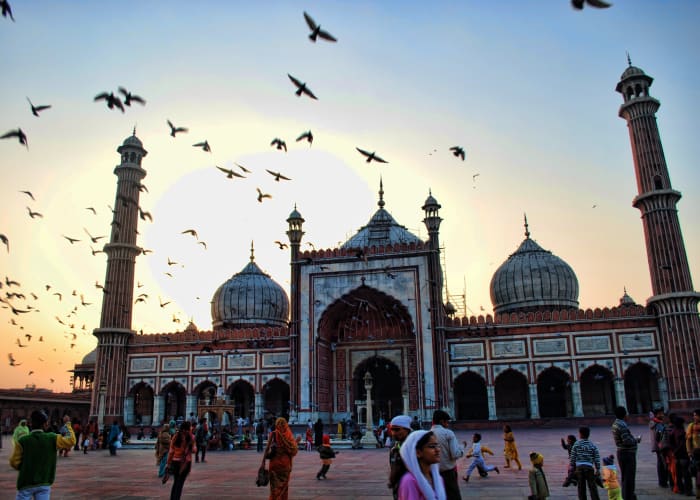 Arrivée à New Delhi