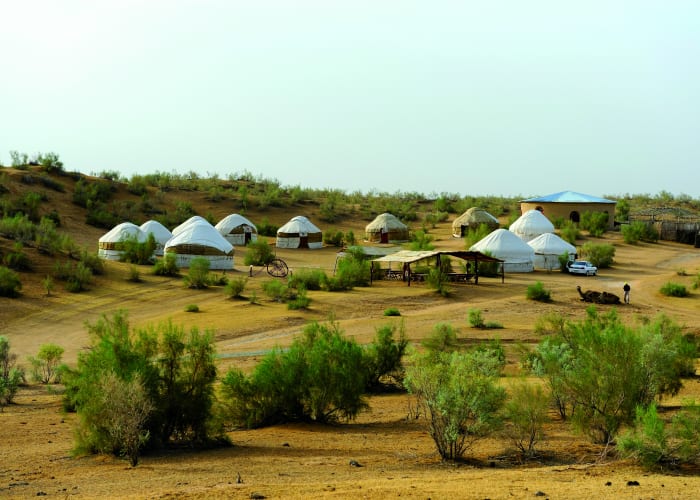JOUR 7 - Boukhara - Guijdouvan - Camp de yourtes