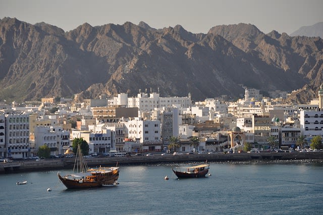 Arrivée a Muscat