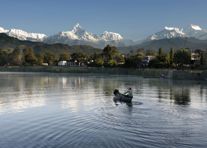 Chitwan à Pokhara (160 km en 4 à 5h)