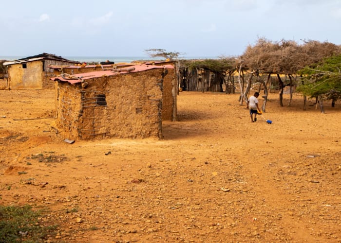 La Guajira hébergé par une famille Wayuu