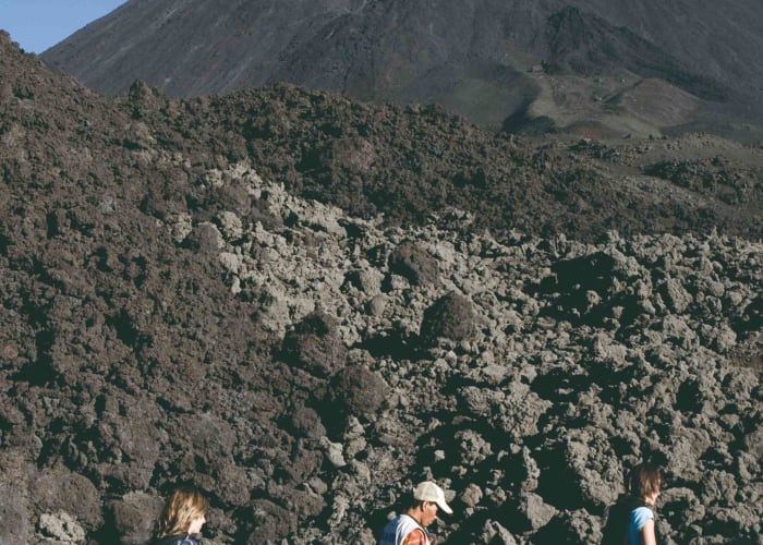 Ascension du volcan actif Pacaya