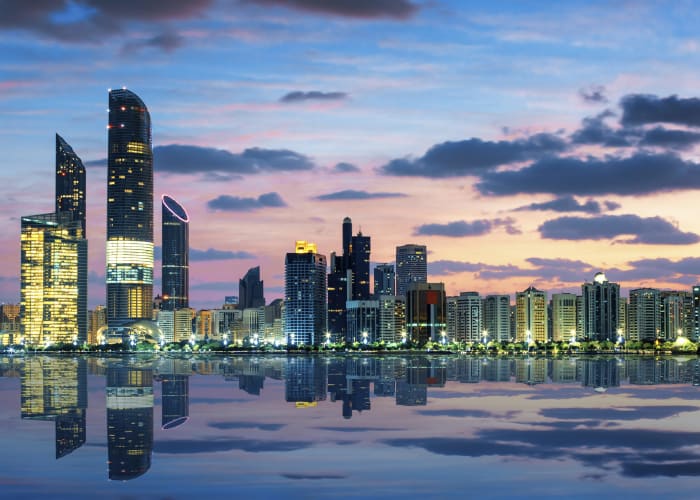 D'Abu Dhabi à l'aéroport international de Dubaï - Départ