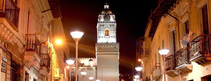 Arrivée dans la ville coloniale de Quito