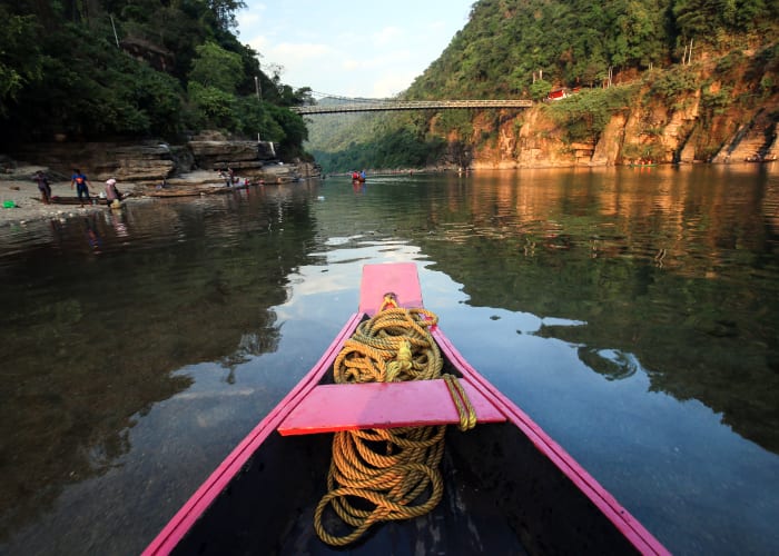 Kaziranga - Shillong en surface