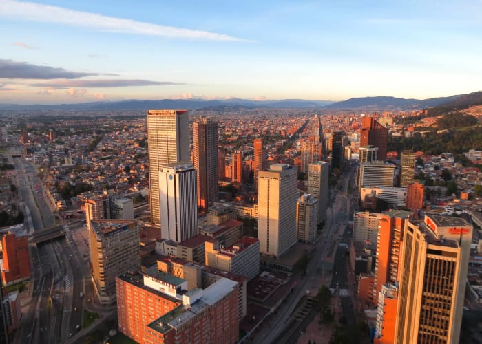 Arrivée à Bogotá