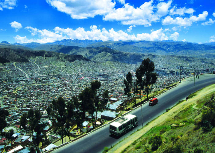 La Paz - Aéroport pour le vol retour