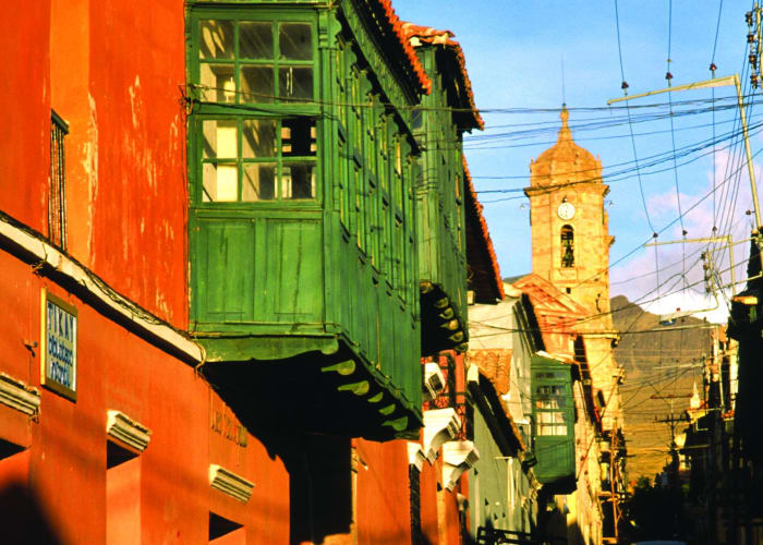 La Paz aéroport pour le vol retour