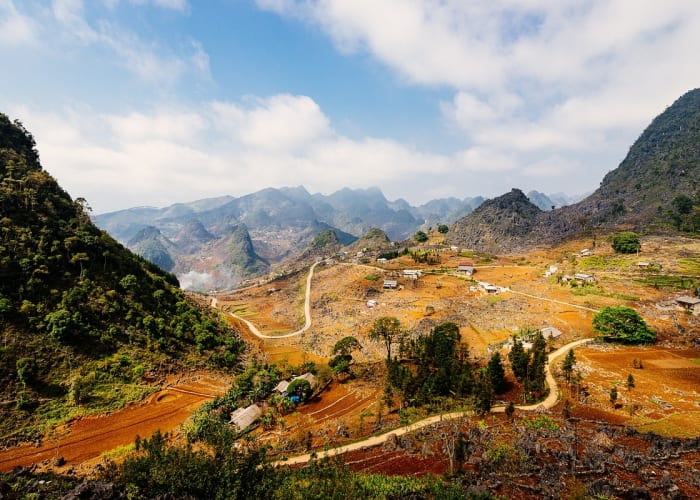 Dong Van - Bao Lao - village de l ethnie des Lolo noirs