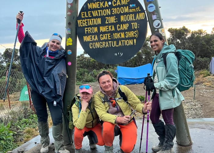 Machame Camp to Shira 2 Camp