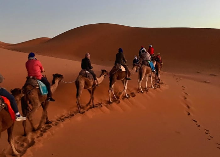 Dades Valley → Todra Gorge → Merzouga Desert