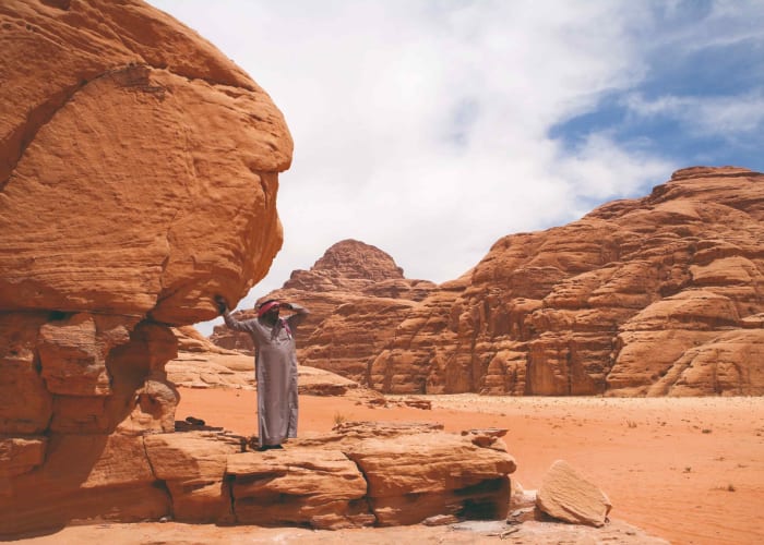 Le désert du Wadi Rum