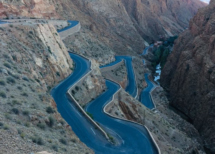 Marrakech → Ait Benhaddou → Ouarzazate → Dades Valley
