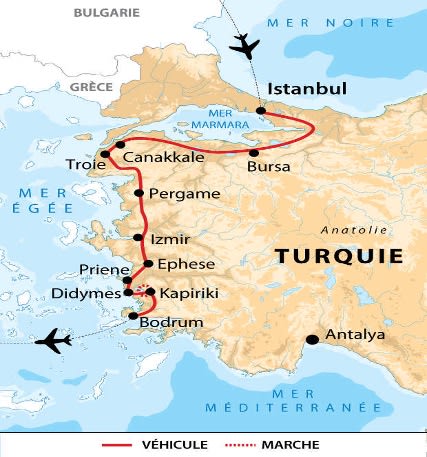 Arrivée à Istanbul