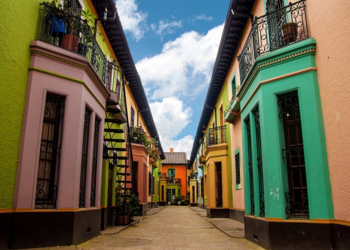 Arrivée à Bogota