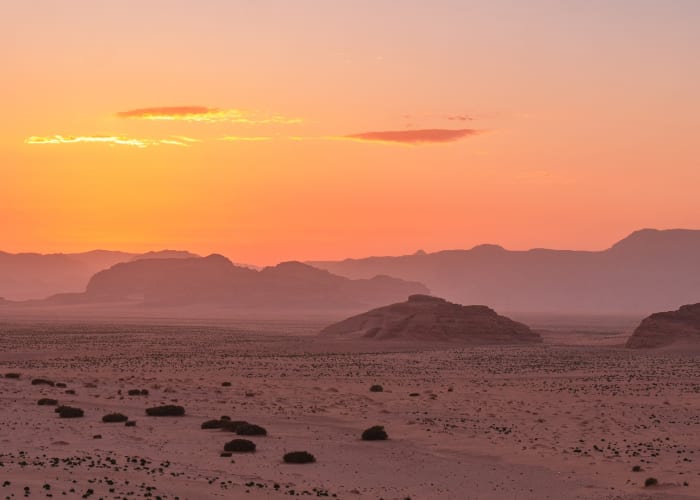 12eme jour : WADI RUM (BURDAH - WADI UM ISHREEN - ANFASHIEH - ALDISI)