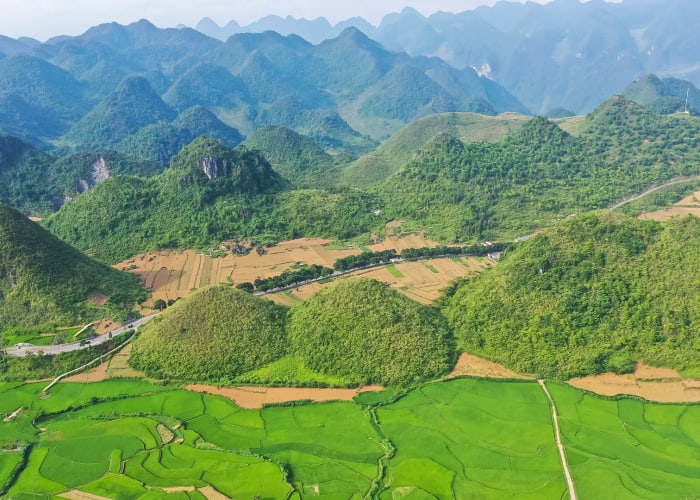 Jour 4: Hoang Su Phi - Nam Dam : 140km