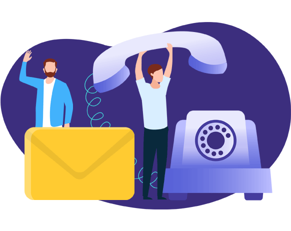 Contact illustration