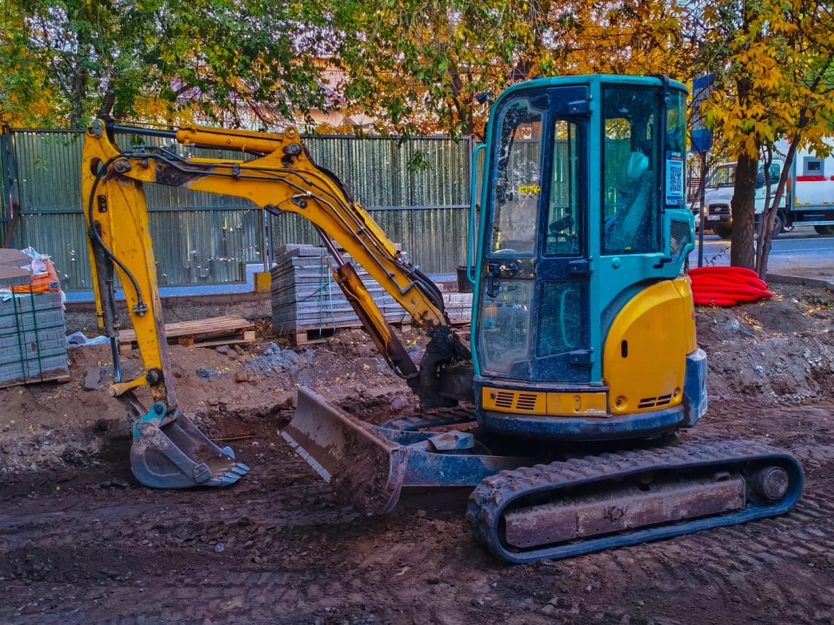 Мини-экскаватор Yanmar
