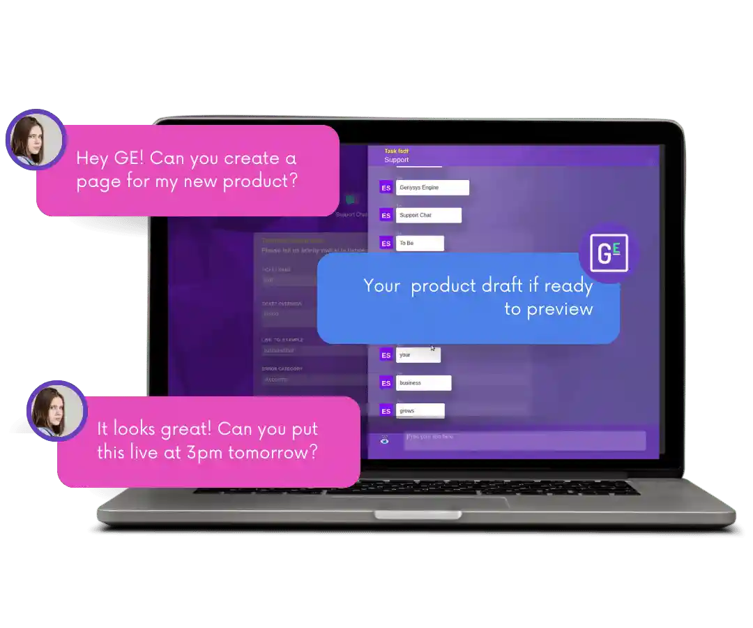 generative ai website design and development UK