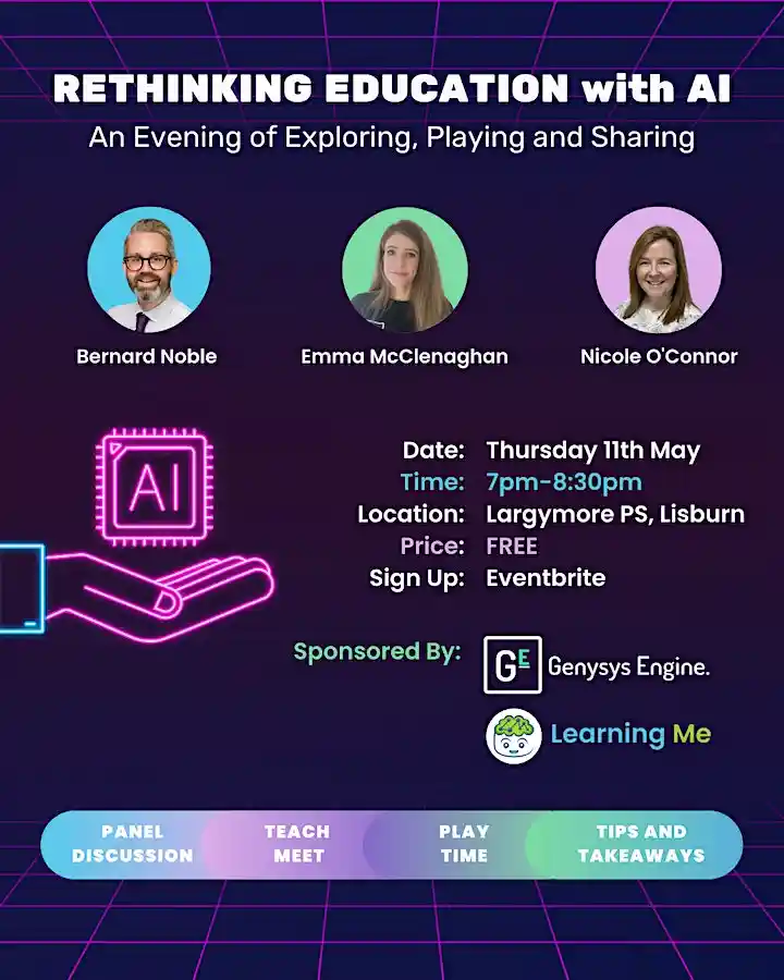 rethinking education with AI event - northern ireland lisburn