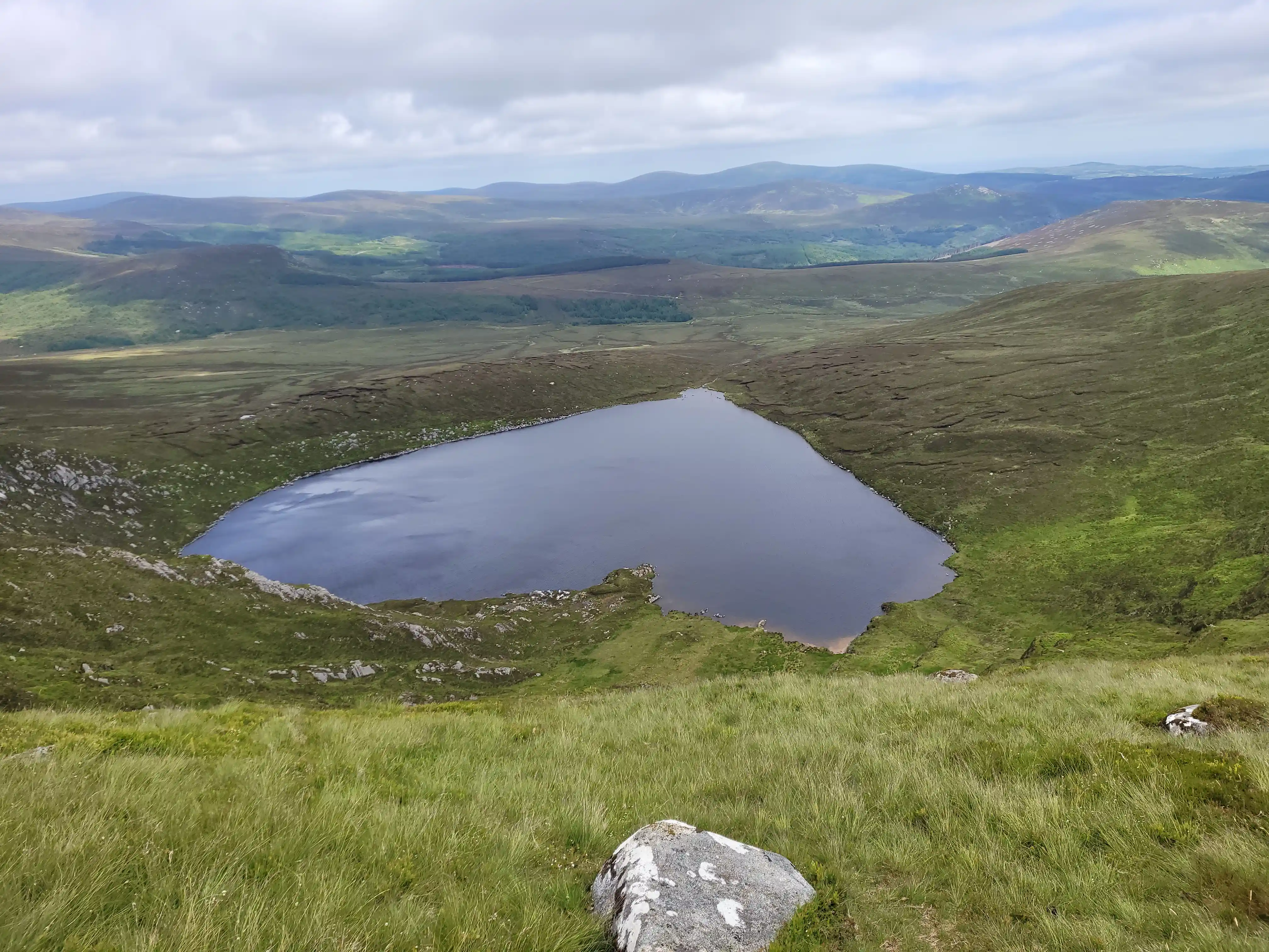 wicklow tour heart shaped lake