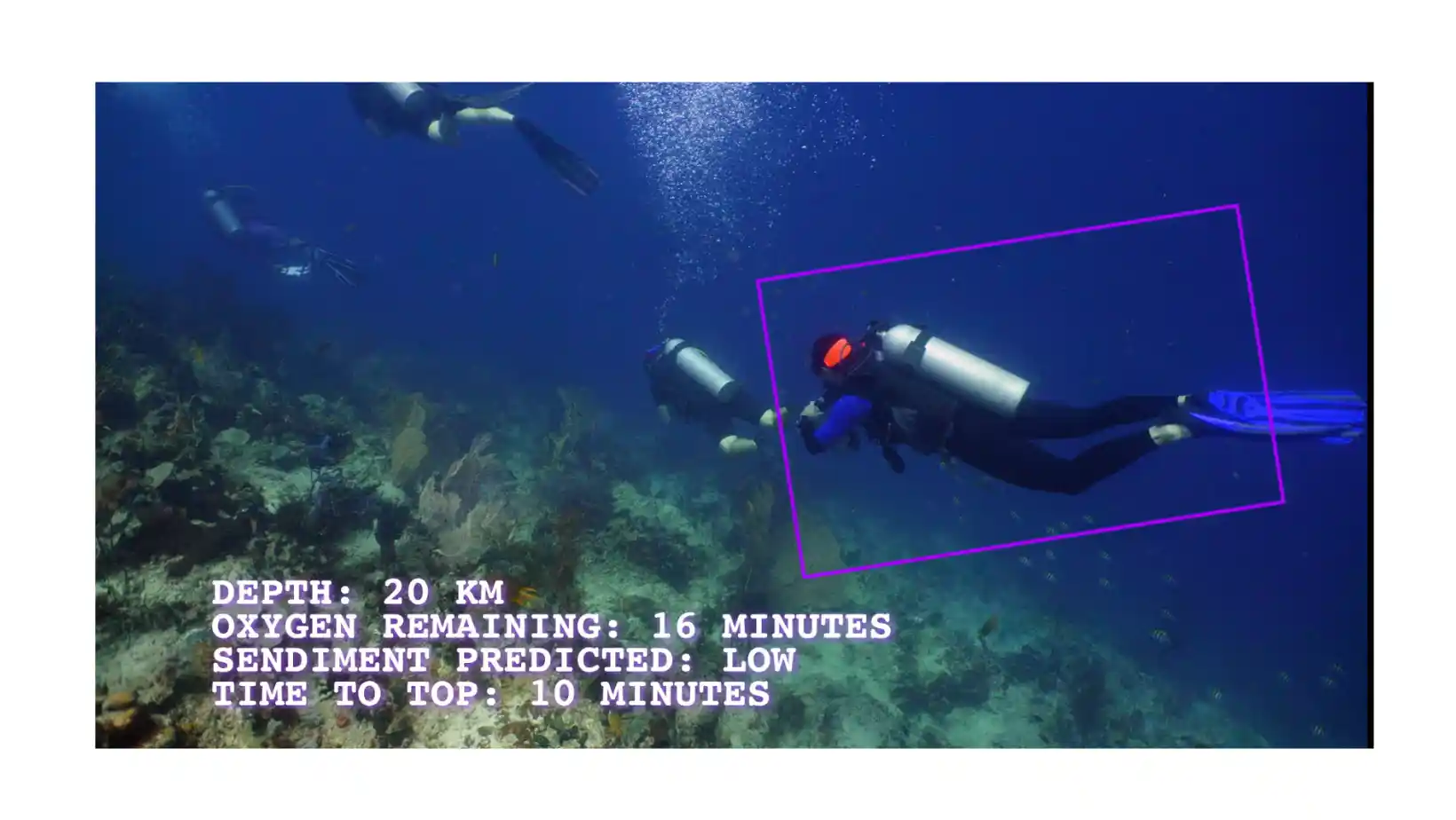 diver with genysys engine ai image