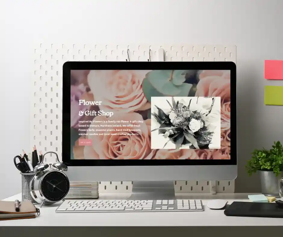 flower and gift shop website