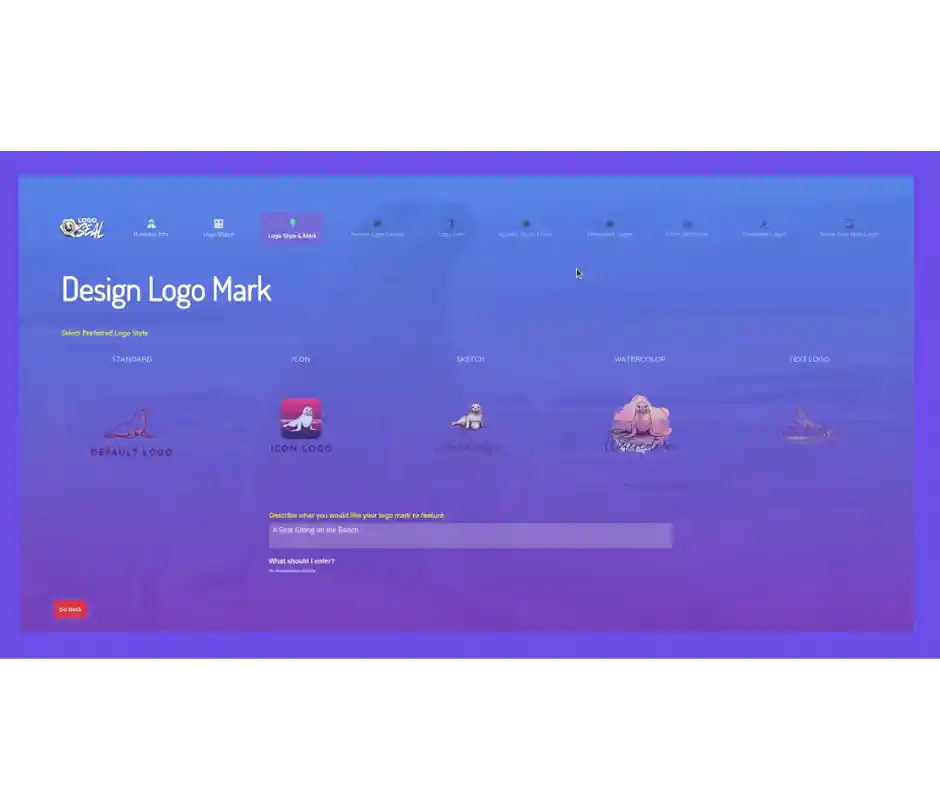 Design a logo mark