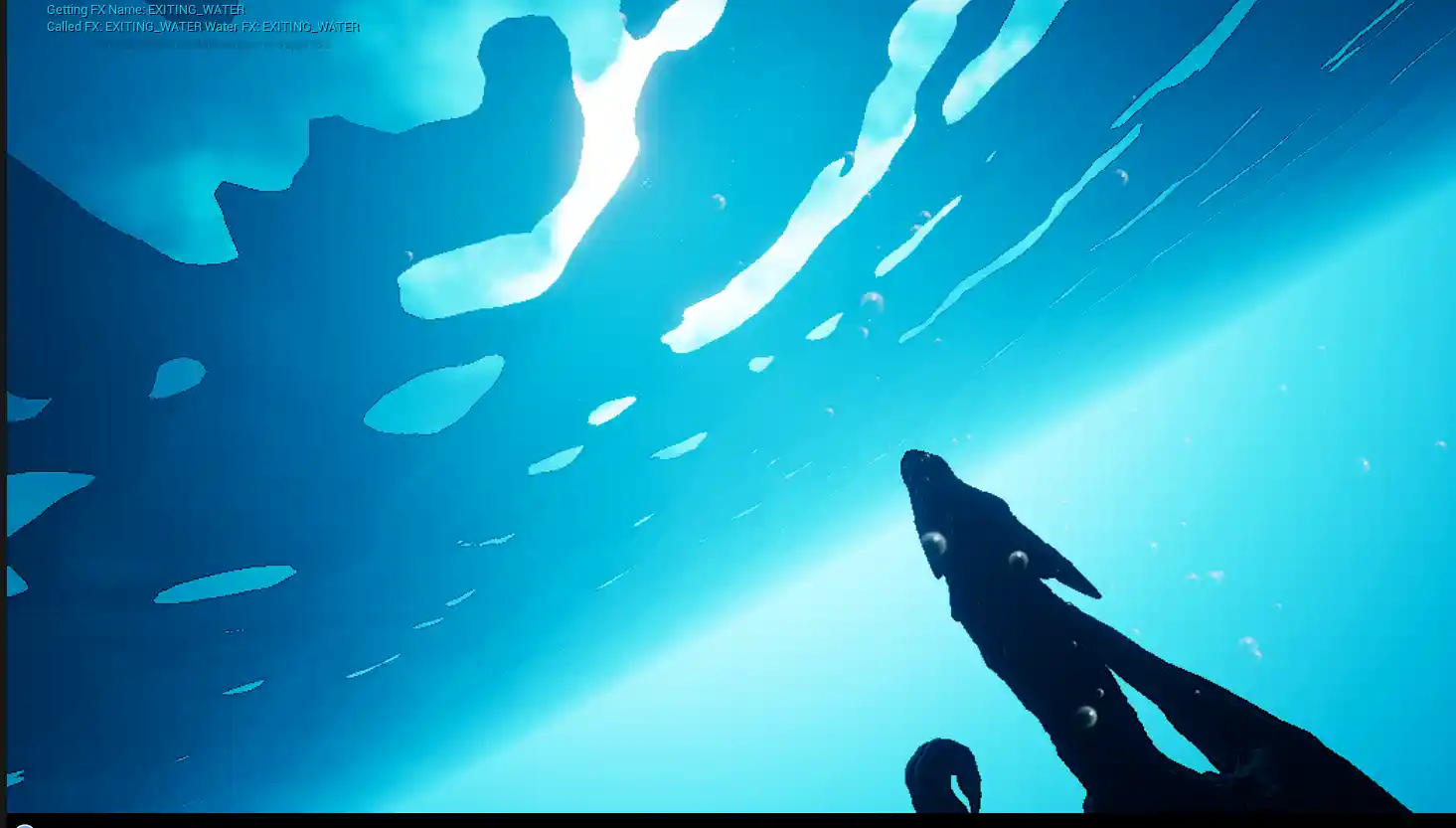 swimming with ai dragon
