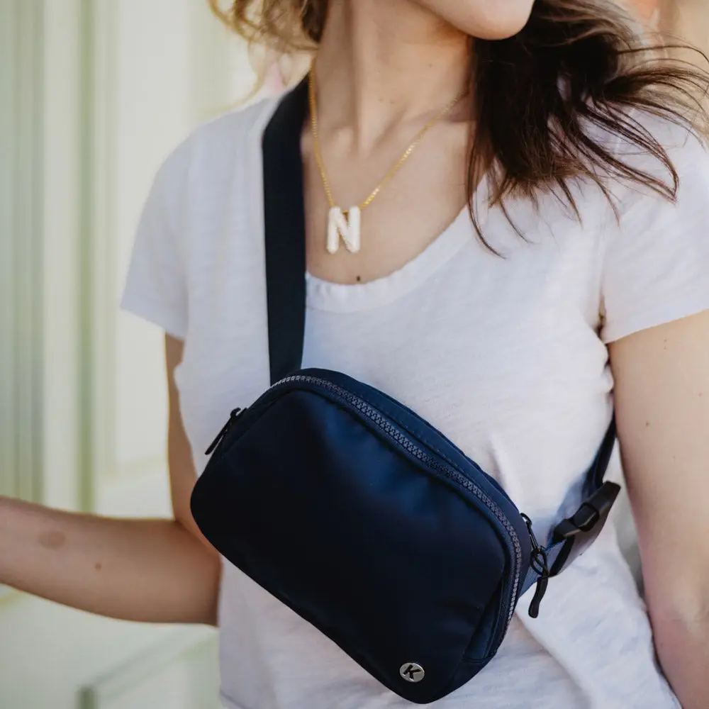 Navy Belt Bag