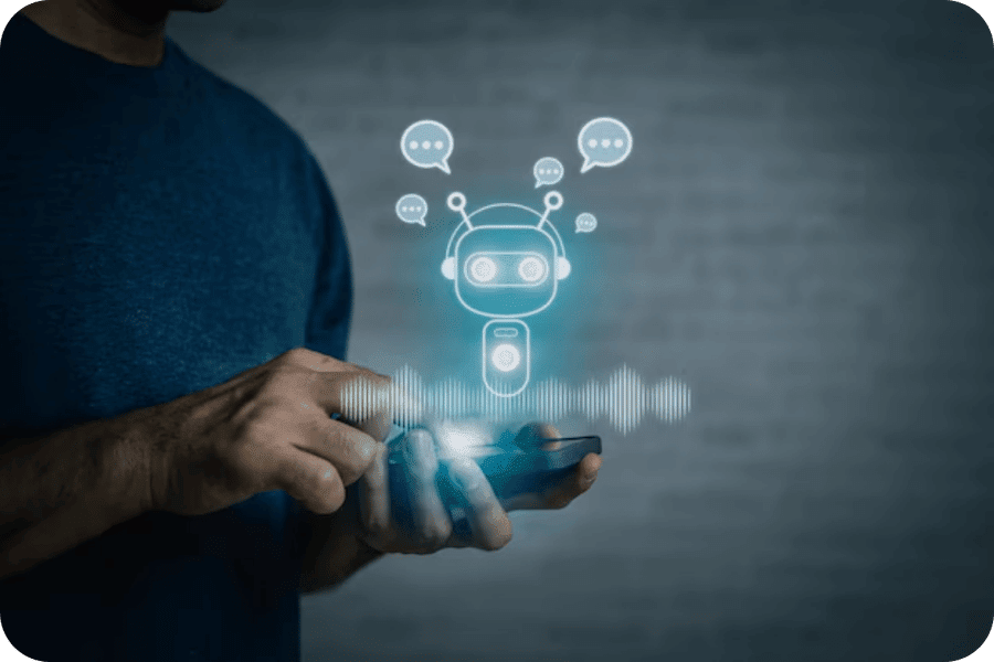 grafico hombre celular