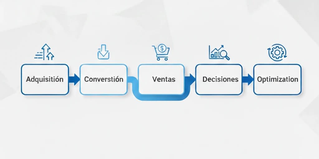 Diagrama contectual - Flujo de Marketing Digital 2026