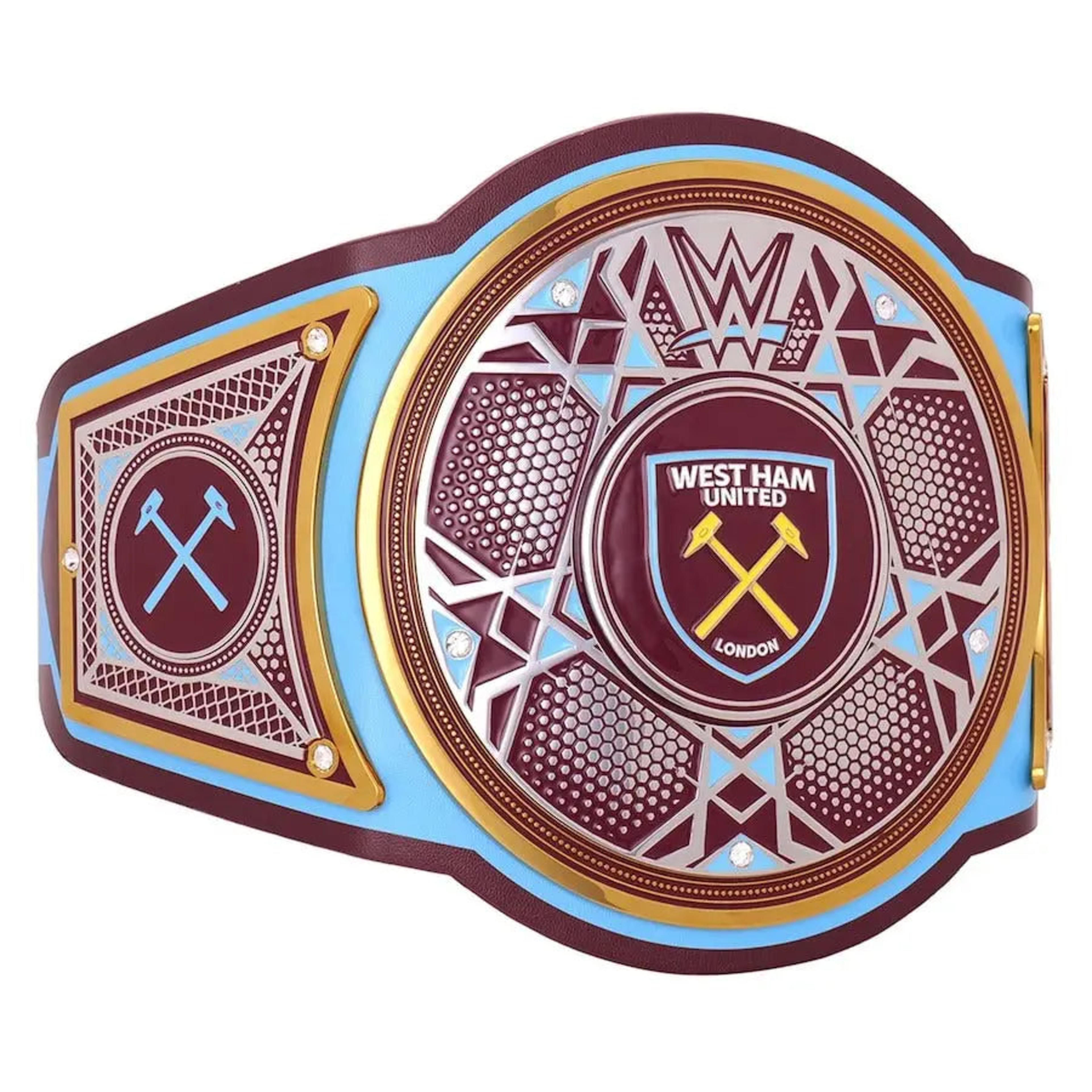 WWE x West Ham United Legacy Championship Replica Belt – Official Crossover – Image 2