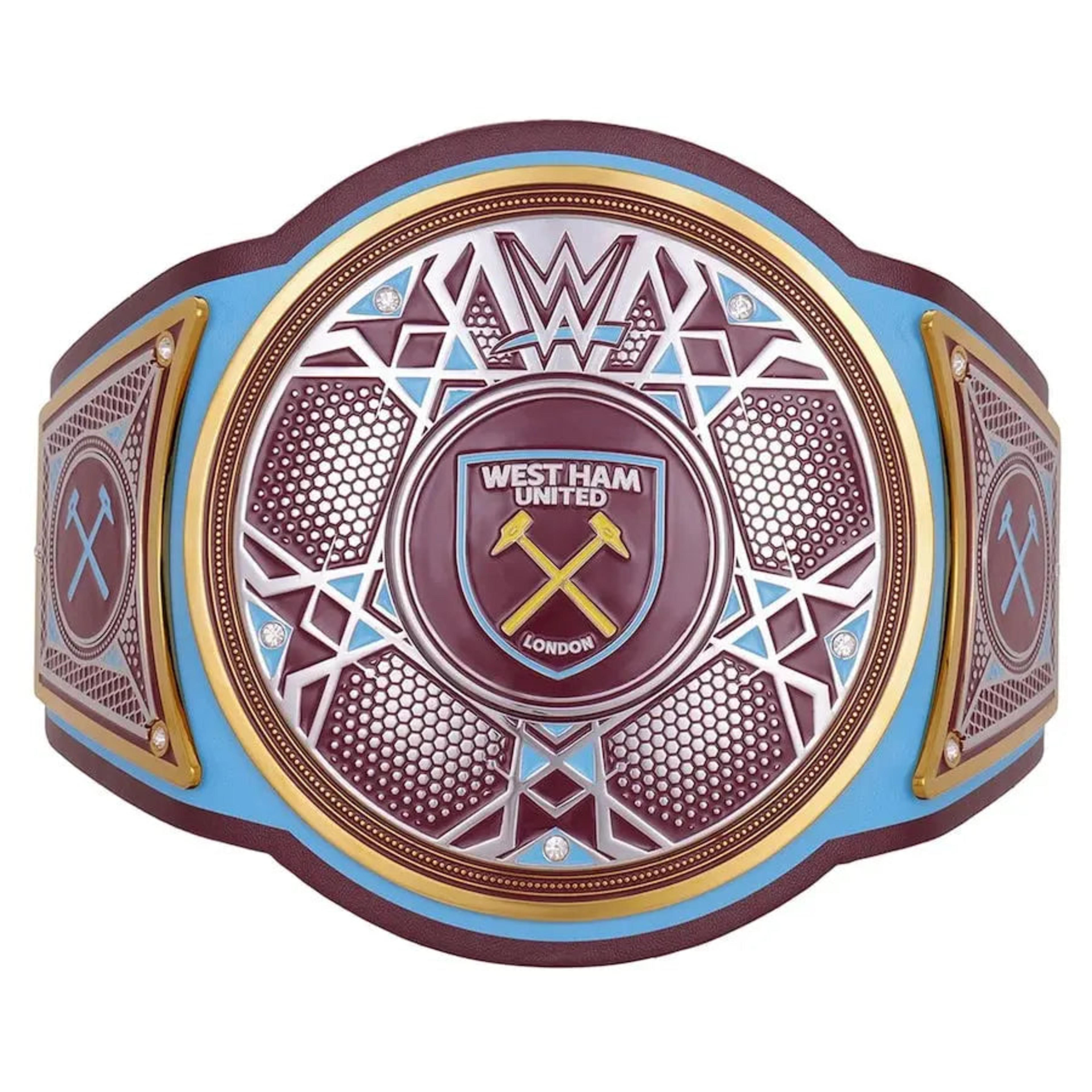 WWE x West Ham United Legacy Championship Replica Belt – Official Crossover – Image 4