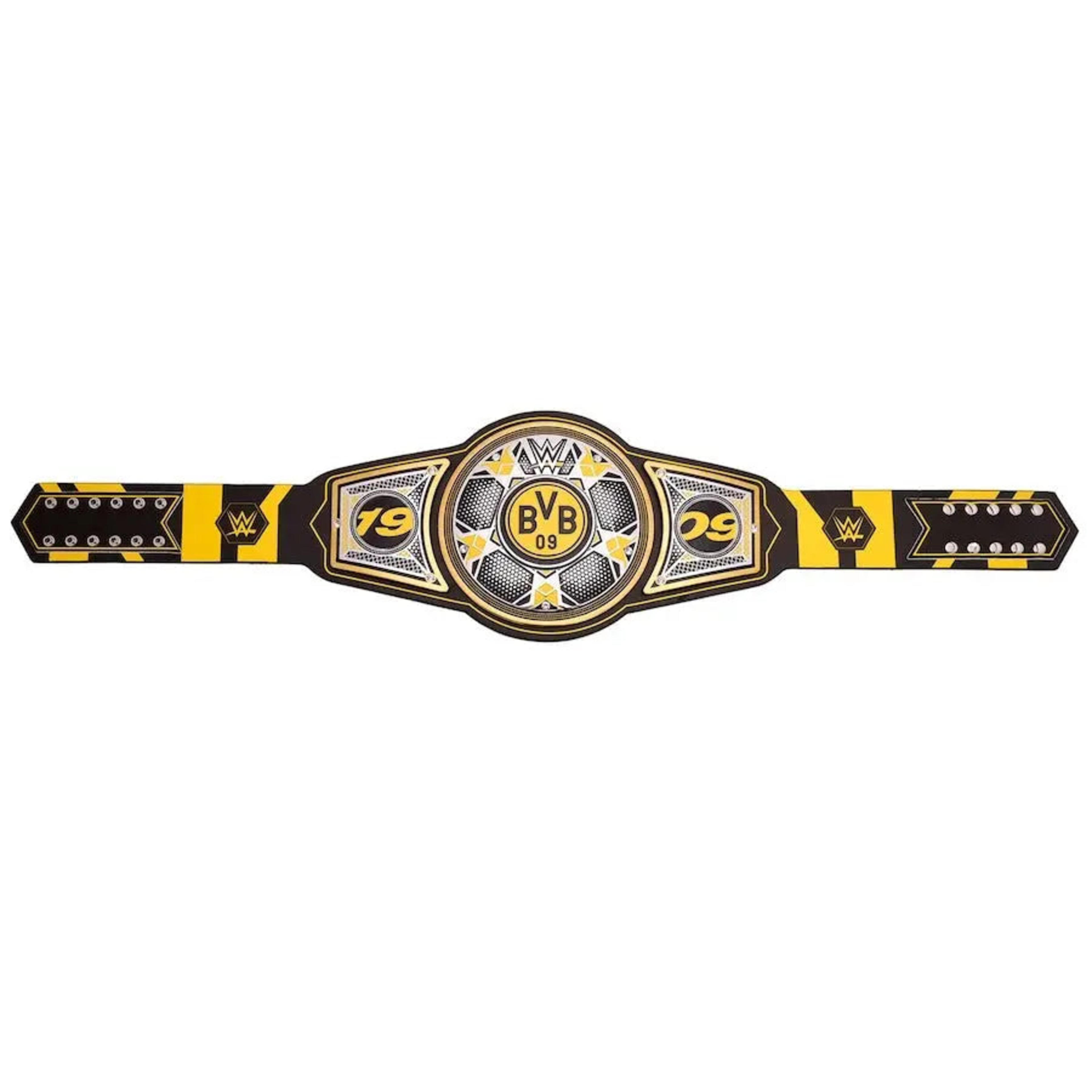 WWE x Borussia Dortmund Legacy Champion Belt - Premium Replica | Championship Belts Online – Image 4