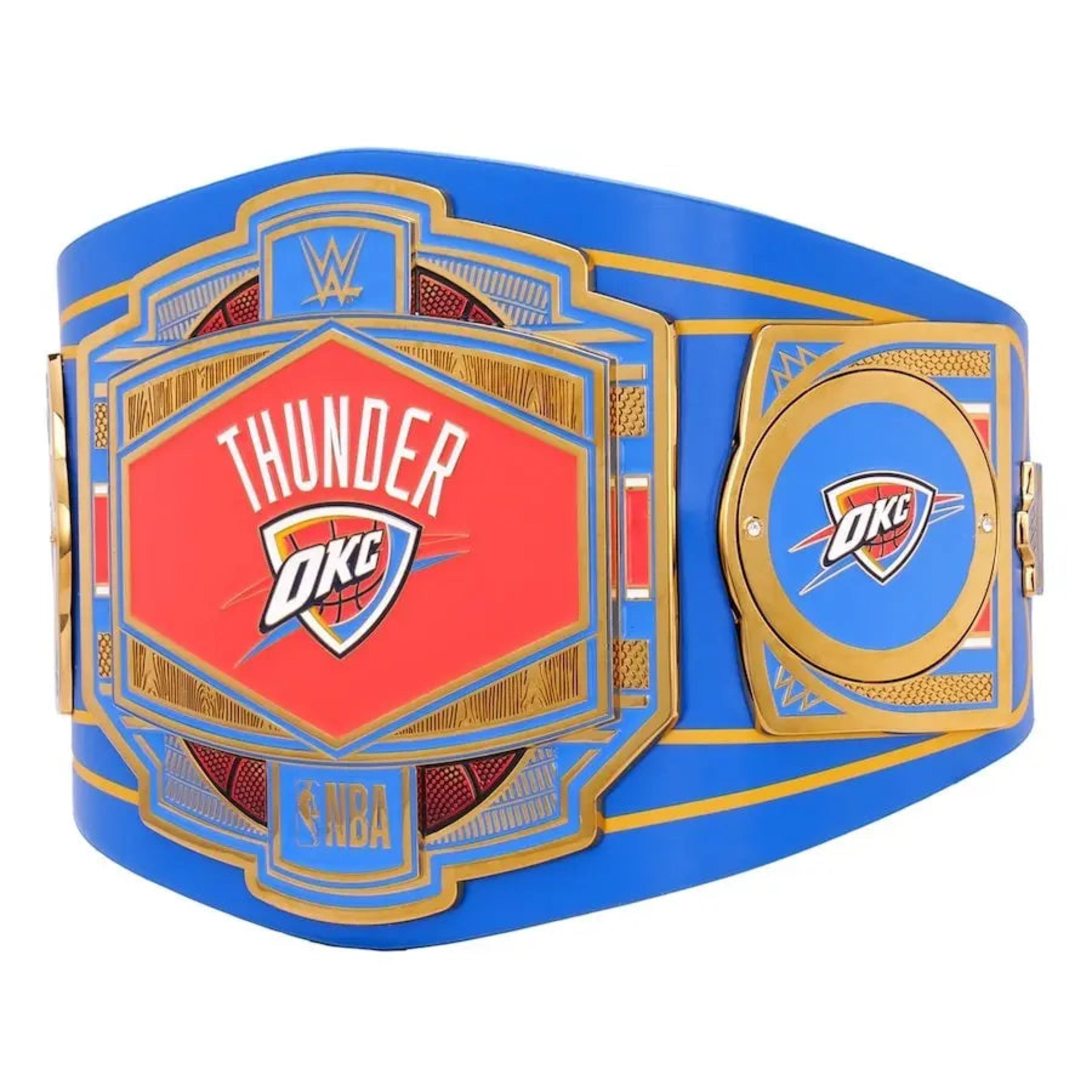 Oklahoma City Thunder NBA Championship Belt – Image 2