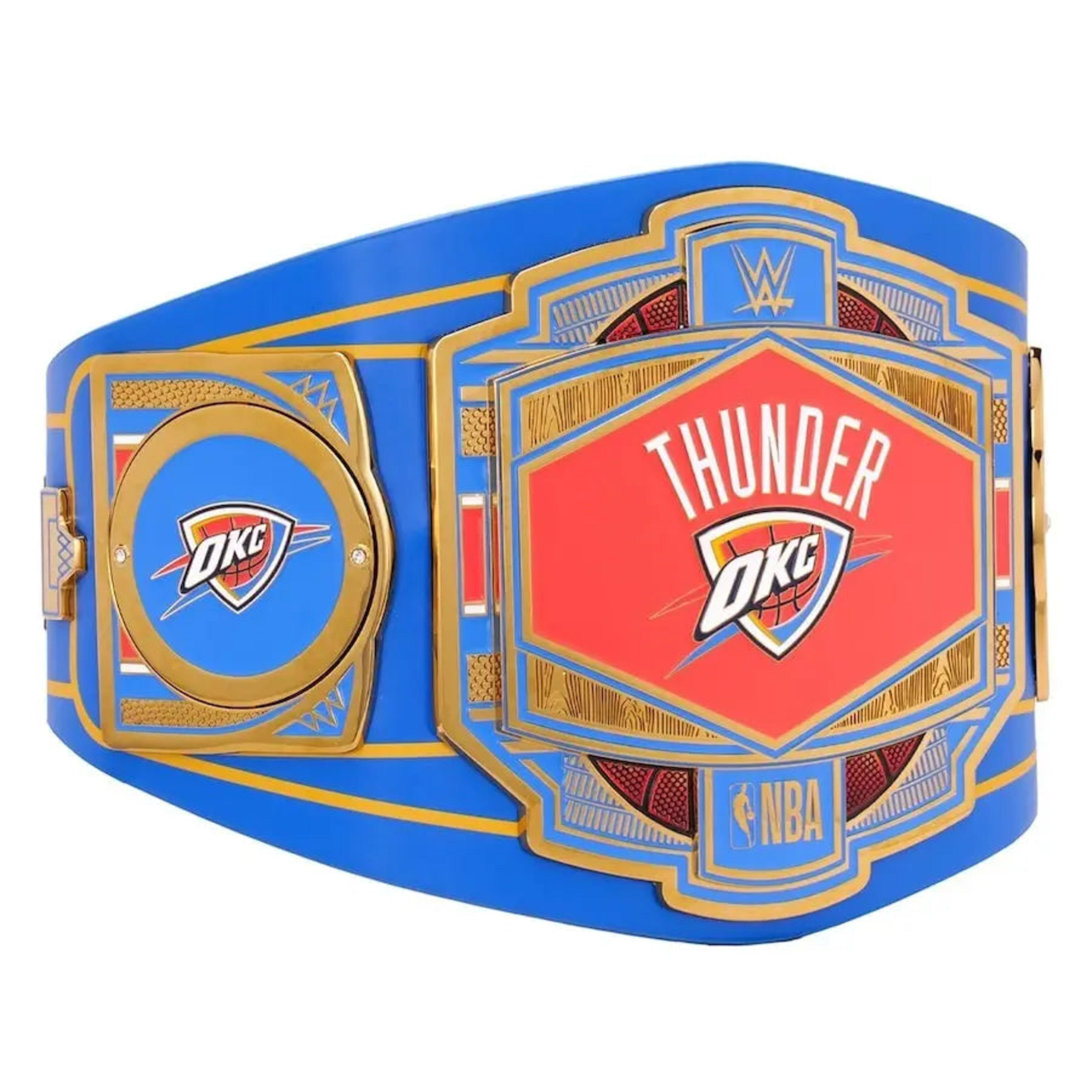 Oklahoma City Thunder NBA Championship Belt – Image 3