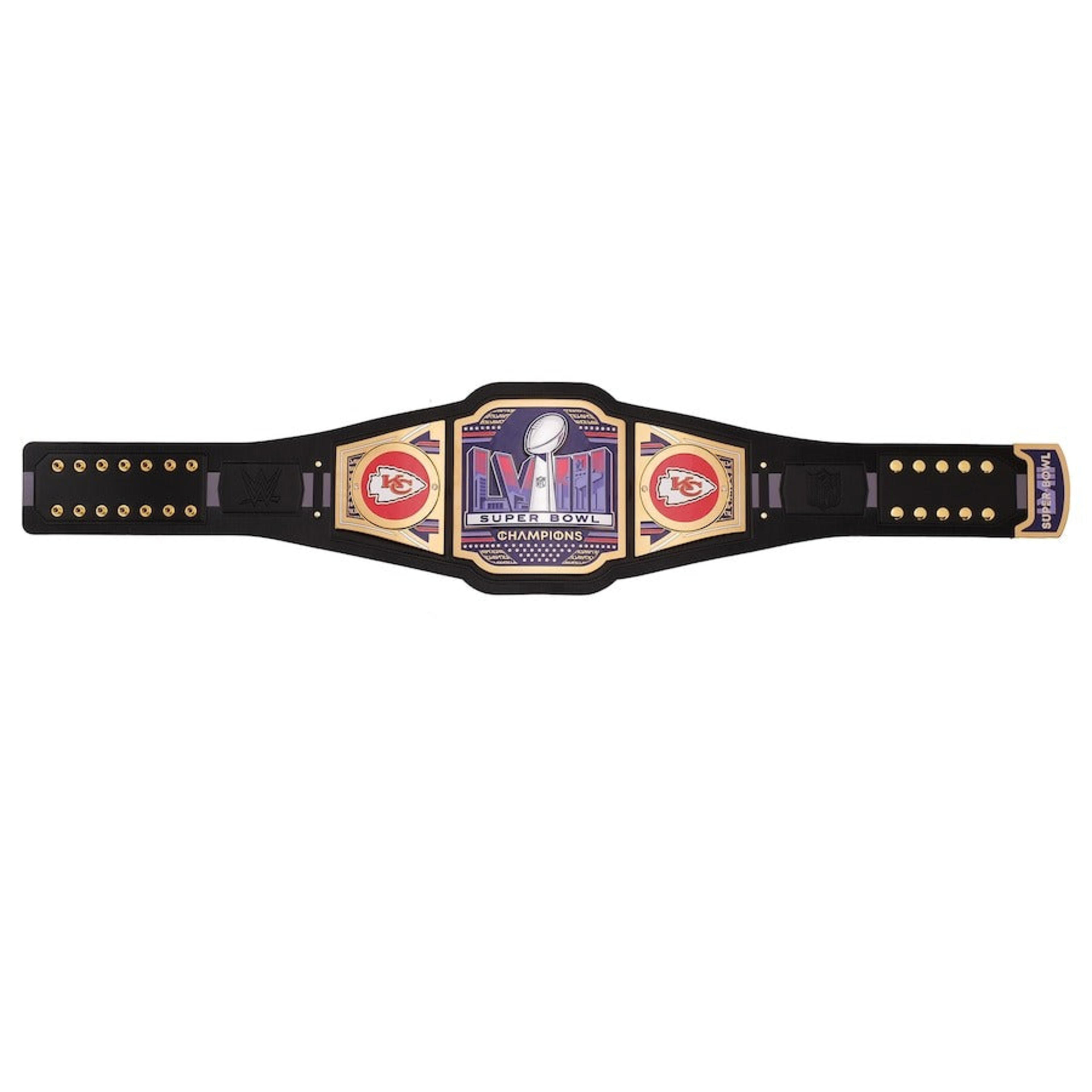 Kansas City Chiefs Super Bowl LVIII Champions WWE Legacy Title Belt – Image 4