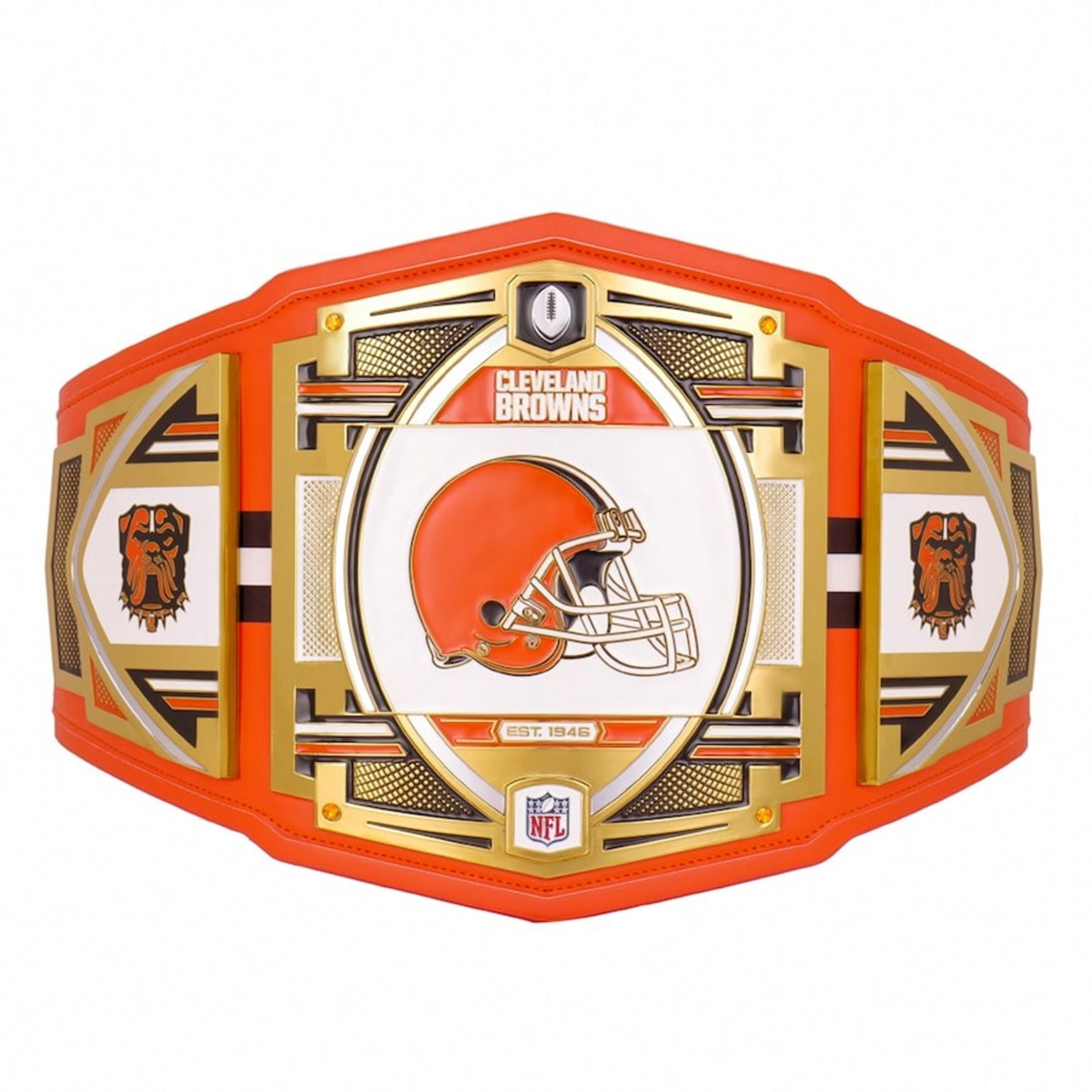 Cleveland Browns WWE Legacy Title Belt – Image 1