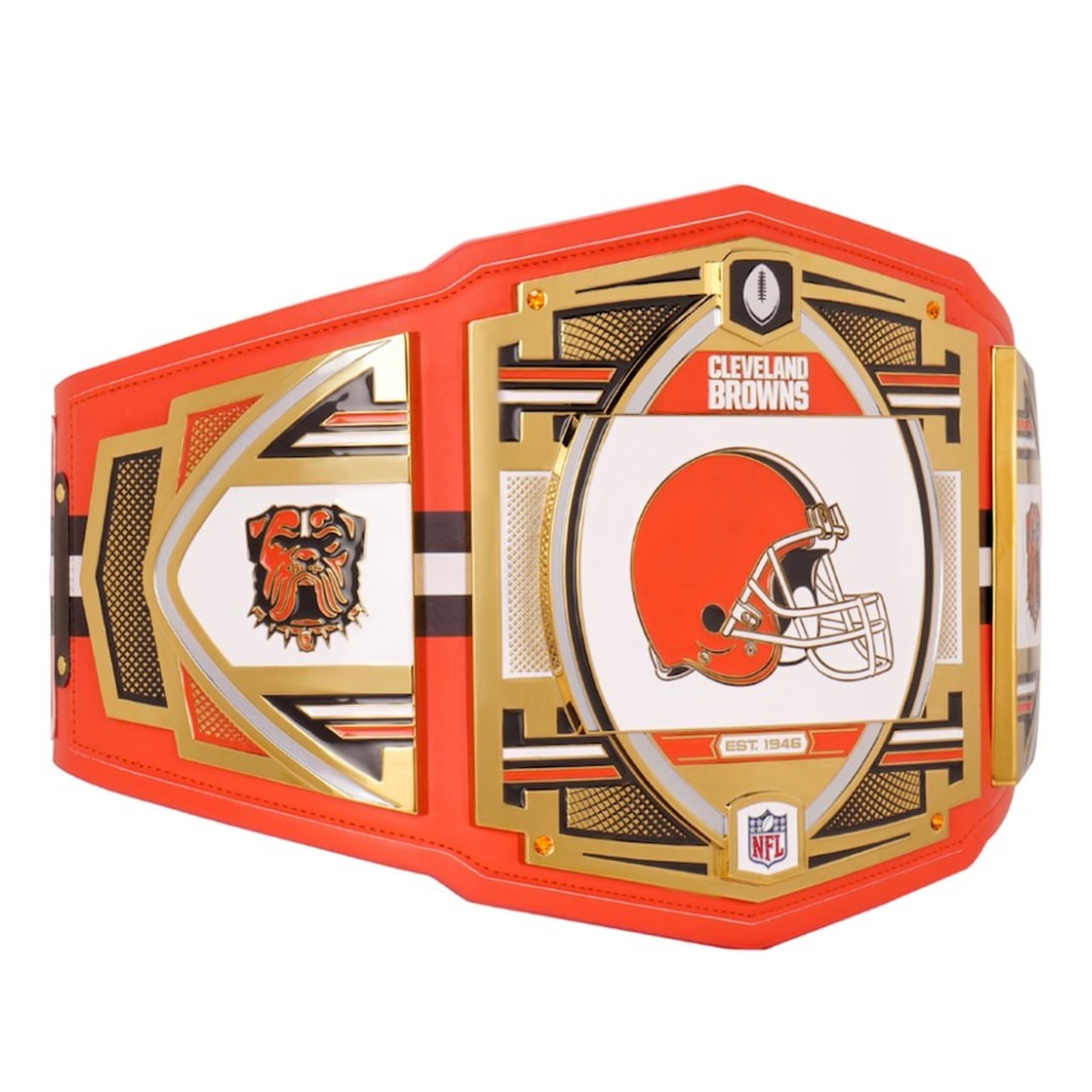 Cleveland Browns WWE Legacy Title Belt – Image 3