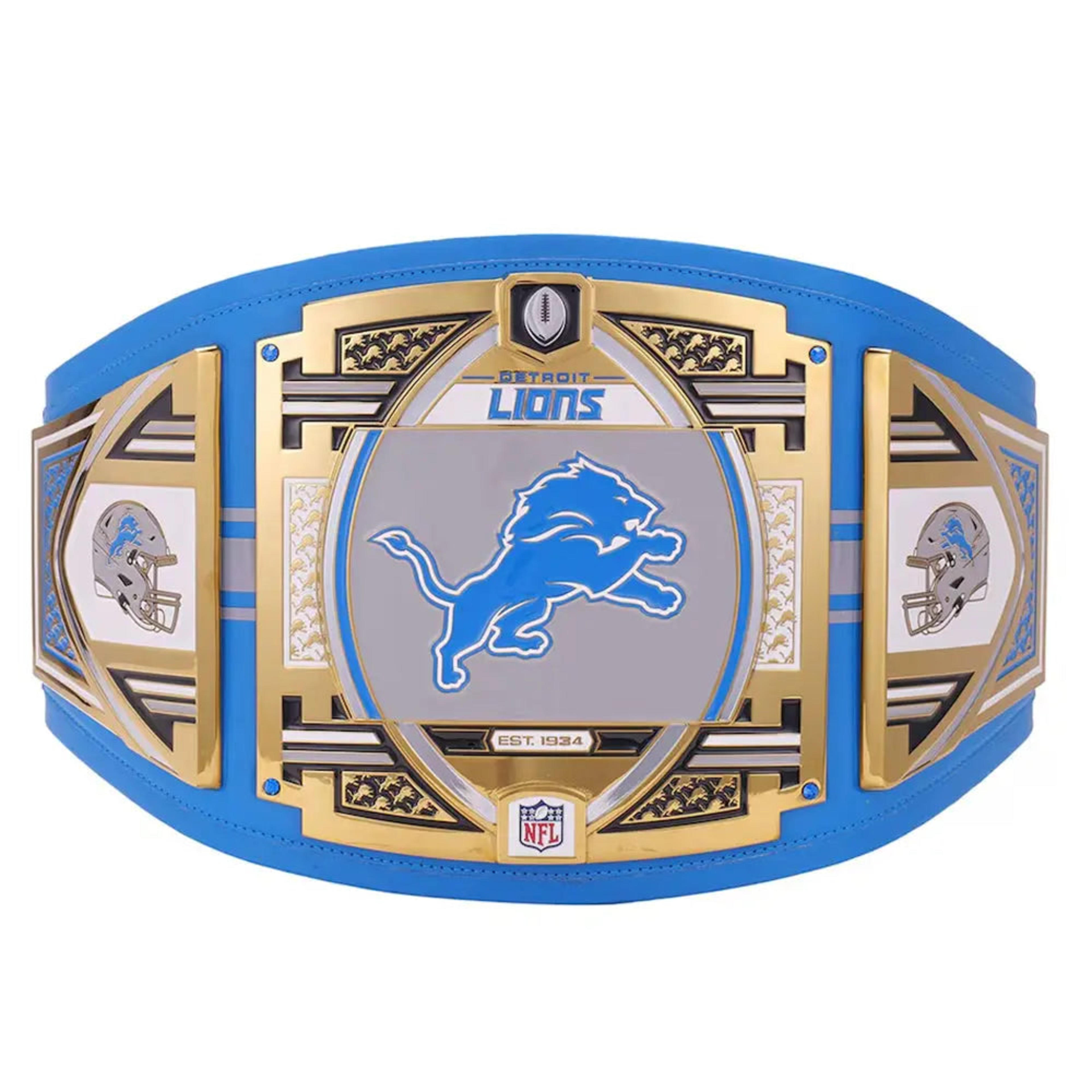 Detroit Lions WWE Legacy Title Belt – Image 1