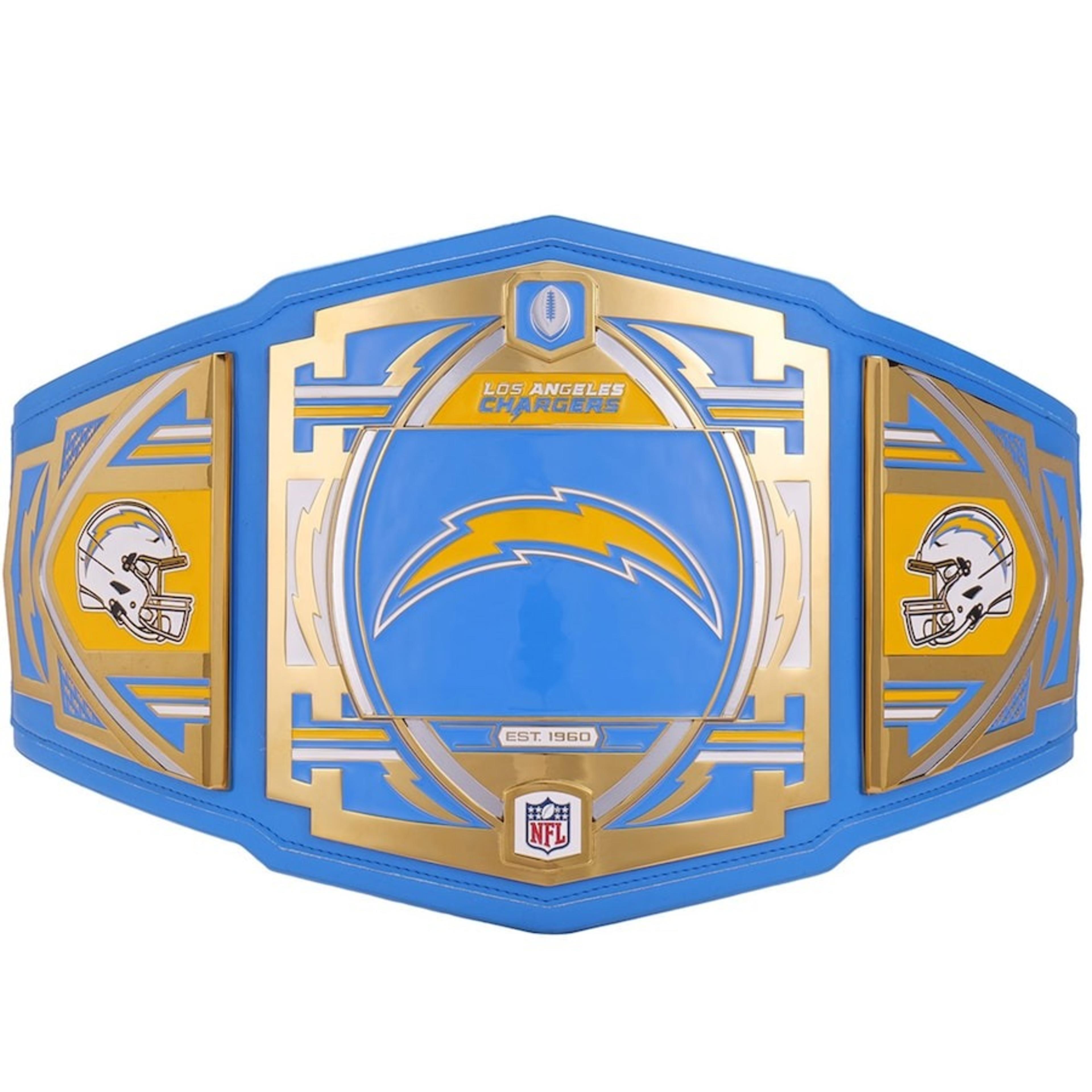 Los Angeles Chargers WWE Legacy Title Belt – Image 1